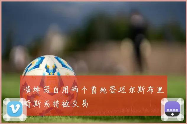 黄蜂若自用两个首轮签迈尔斯布里奇斯或将被交易